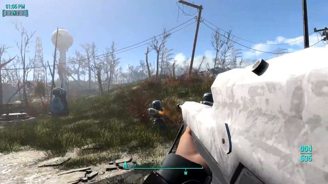 Fallout 4 - ADR AS2AMR Sniper Rifle Alpha Mod Display смотреть онлайн