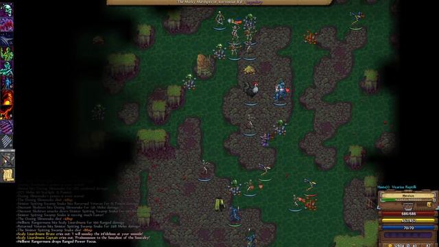 Lizardman society secretly ruled by a Human - Dungeonmans Gameplay смотреть онлайн