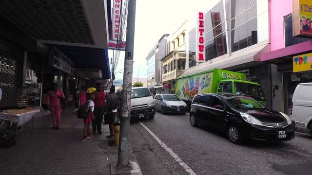 Walking TRINIDAD Streets - Capital Port of Spain (4K) - Sept 2017 смотреть онлайн