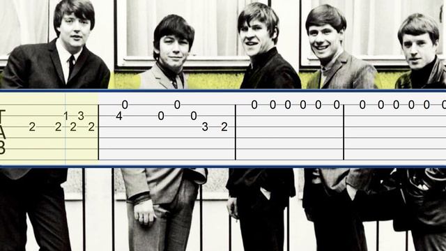 The Animals - House Of The Rising Sun Guitar Tab Tutorial смотреть онлайн