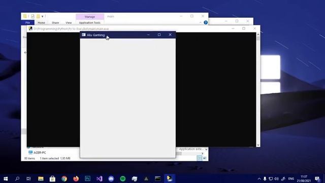 Cara Konversi File .py Menjadi .exe смотреть онлайн