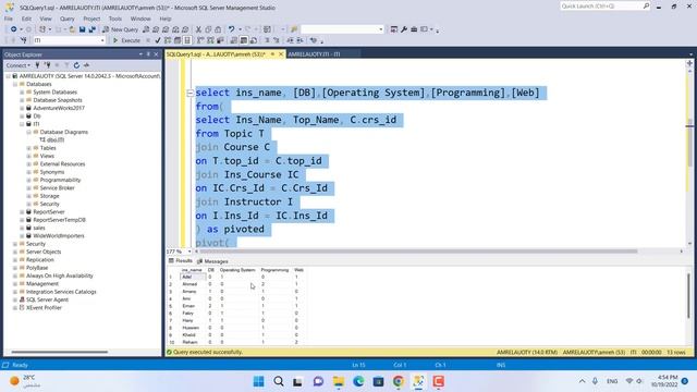How to use pivot function in SQL Server смотреть онлайн