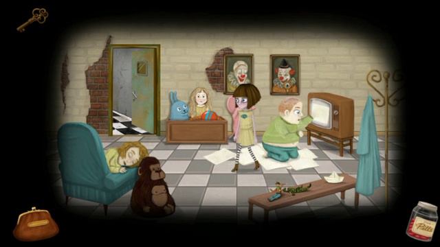 Как сбежать из психушки?! Fran Bow chapter 1 Сюжет + Головоломки + Безкоментарів! смотреть онлайн