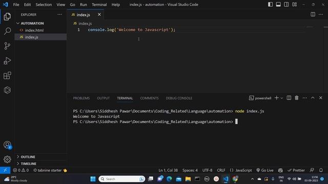 how to run javascript in visual studio code | How To Run JavaScript locally on your computer смотреть онлайн