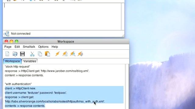 HTTP Authentication in Smalltalk смотреть онлайн