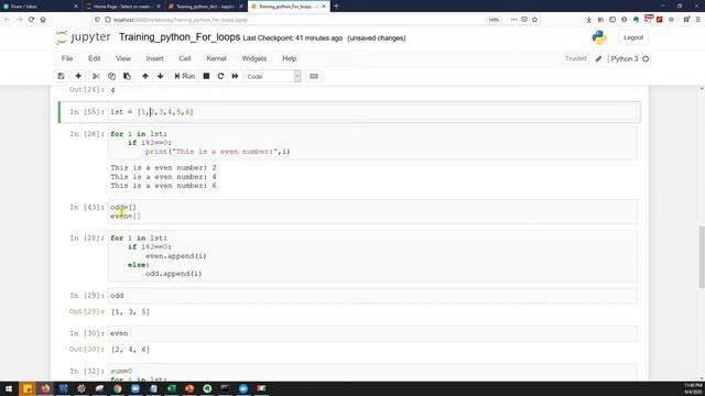For loop and dictionary in python смотреть онлайн