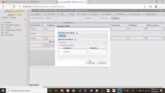 php-base de datos смотреть онлайн