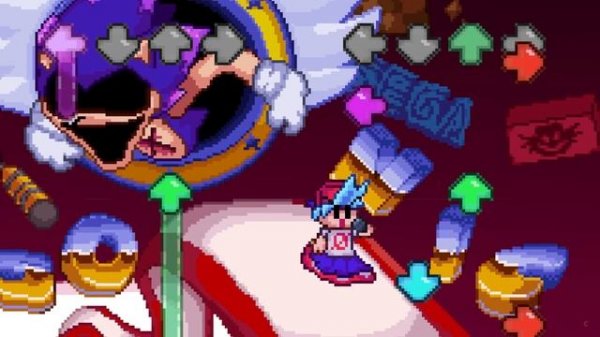 Friday Night Funkin' VS Sonic.EXE 3.0 - Final Escape But Pixel | Sonic The Hedgehog (FNF Mod/Hard)