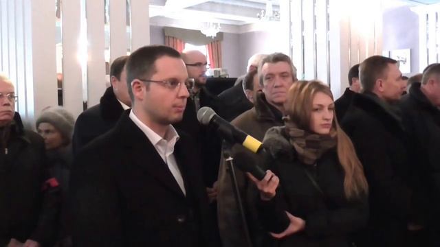 Прощание с Петром Ванатом. Выступает генеральный директор "Запорожстали" смотреть онлайн