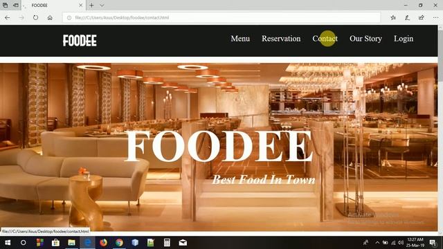 Simple website design of Foodee | HTML,CSS,JAVA-Script смотреть онлайн