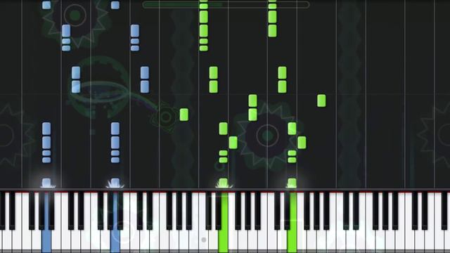 Geometry Dash - Electrodynamix [Piano Cover] Thanks for the 500 Subs! смотреть онлайн