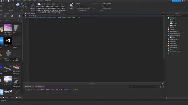 Как Написать Свой СКРИПТ в Roblox Studio! смотреть онлайн