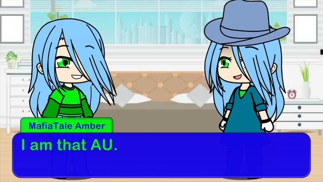 Glitchtale Amber meet Amber AU part 1 смотреть онлайн