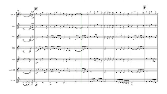 Australian Folksong Medley No 6 - Flexible Clarinet Quintet or Choir v2 смотреть онлайн