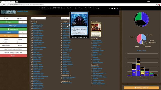 Leovold, Emissary of Trest Duel Commander MTG Deck смотреть онлайн