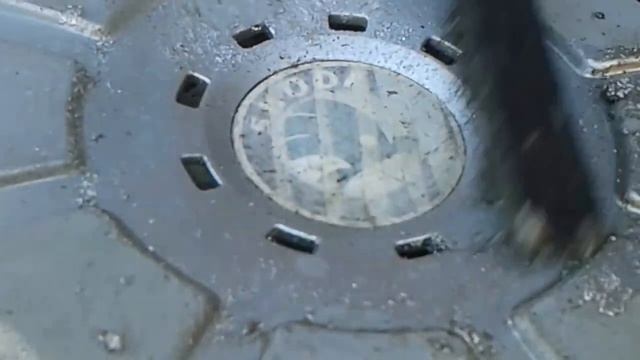 Быстро зачищаем колпаки!