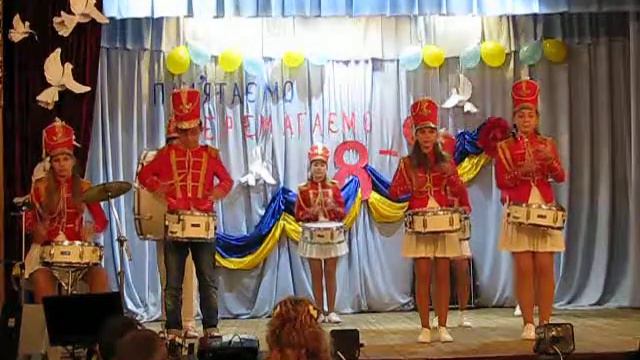 выступление барабанщиков (с. Красноселка) смотреть онлайн