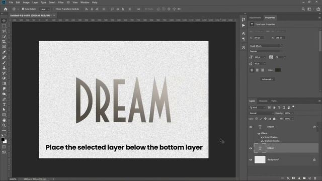 How to Create Vintage Text Effect in Photoshop смотреть онлайн