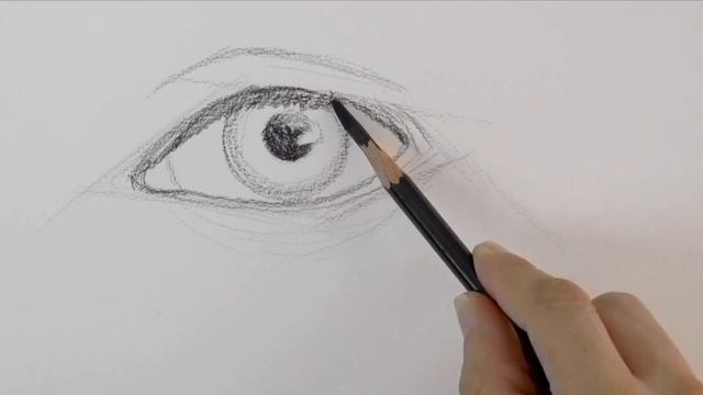 How to Draw an Eye, the Easiest Way - Narrated (Front View) смотреть онлайн