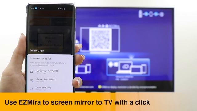 Cast your smartphones to TV with EZMira app with ease смотреть онлайн