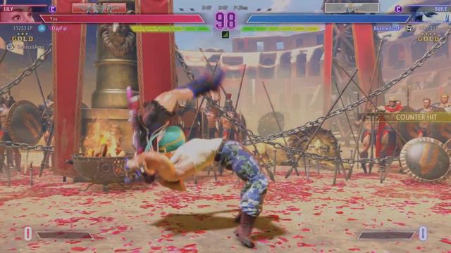 Street Fighter 6 Lily ranked Vs Guile and Marissa смотреть онлайн