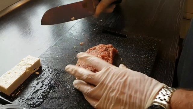 ♨️ GRILLBLITZ: Original Bifteki Gefüllt Und Suzuki Hacksteak, Perfekt Vom Gasgrill, BBQ, Griechisch