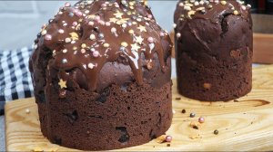 Шоколадный кулич по-быстрому без дрожжей. Рецепт для занятых без заморочек