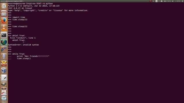 Python How can I make a time delay смотреть онлайн