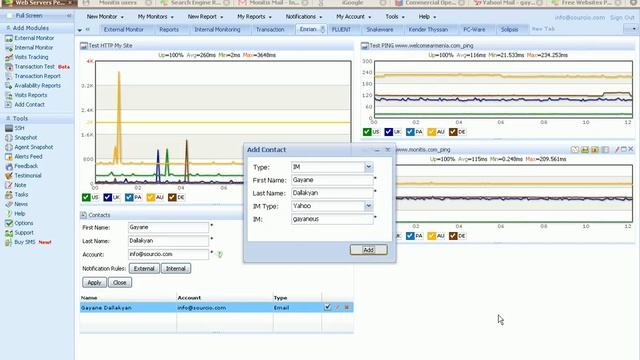 How to monitor web page load time with Monitis смотреть онлайн