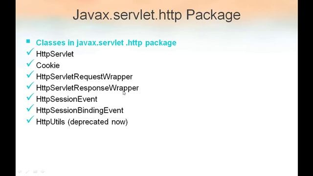 Servlet API & Overview Part 3 3 смотреть онлайн