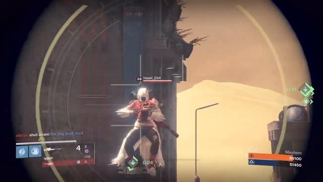 Destiny Mayhem triple kill смотреть онлайн