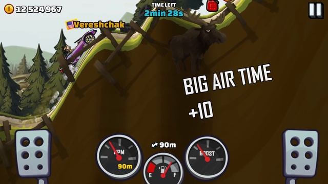 Hill Climb Event on LAMBORGHINI - HILL CLIMB RACING 2 GamePlay смотреть онлайн
