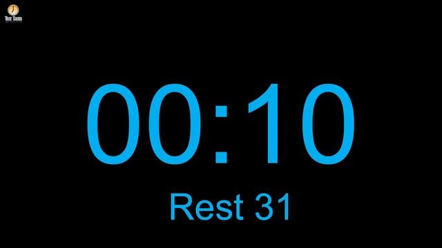 Interval timer - 45 sec rounds / 15 sec rests (including links to 14 workout routines) смотреть онлайн