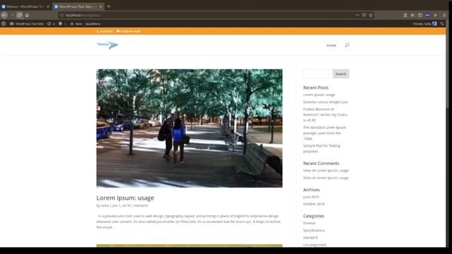 Mega Menu ~ WP Tutorial ~ 2 and 4 columns MegaMenu. with QuadMenu plugin смотреть онлайн