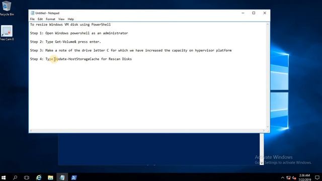 Resize Windows VM disk using PowerShell смотреть онлайн