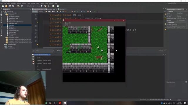 Java Maze Game Uni Project Demo смотреть онлайн