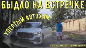 Быдло на встречке #185! Подборка на видеорегистратор!