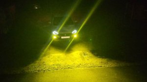 Vesta NG ПТФ как светят не дорогие ПТФ mp4