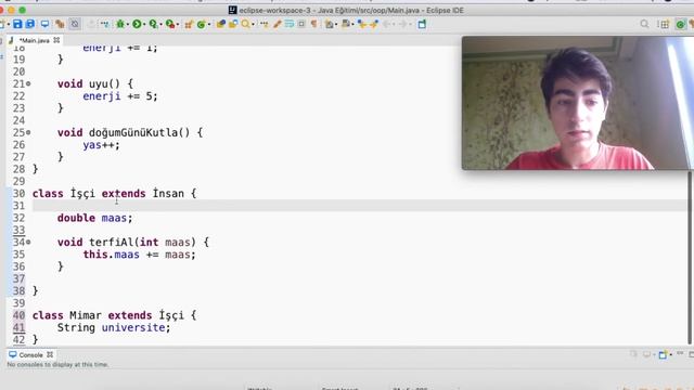 Java 25 - Inheritance(Kalıtım), "extends", "super", Override Kavramları смотреть онлайн