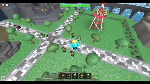 TDS but i can only use the towers the wheel spins on| Tower Defense Simulator| Roblox смотреть онлайн
