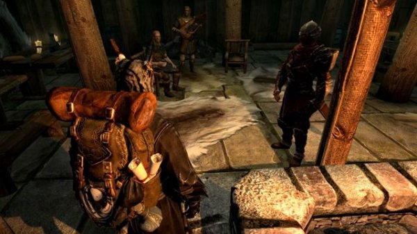 Skyrim - Bard music replacement mod. Greensleeves + Morrowind theme [HD]