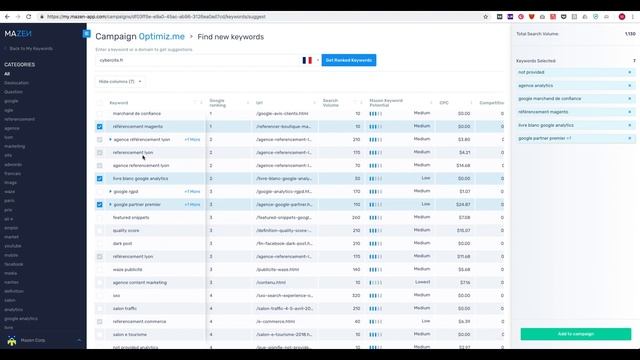 Mazen : Faites une recherche de milliers de mots-clés SEO en moins de 30 minutes смотреть онлайн