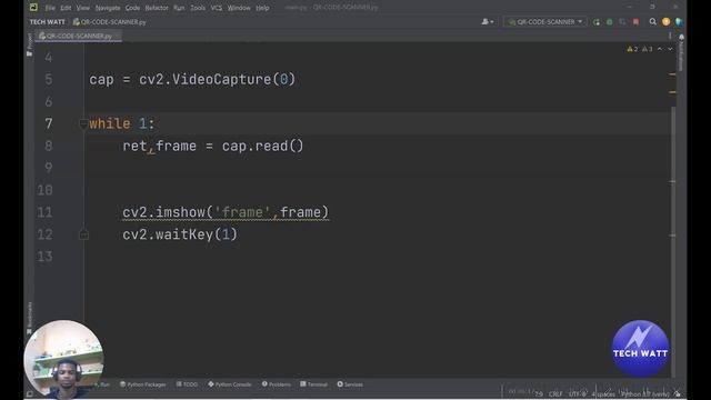 Building a Real-Time QR Code Scanner with Computer Vision.|| Computer Vision Project. AI Project. смотреть онлайн