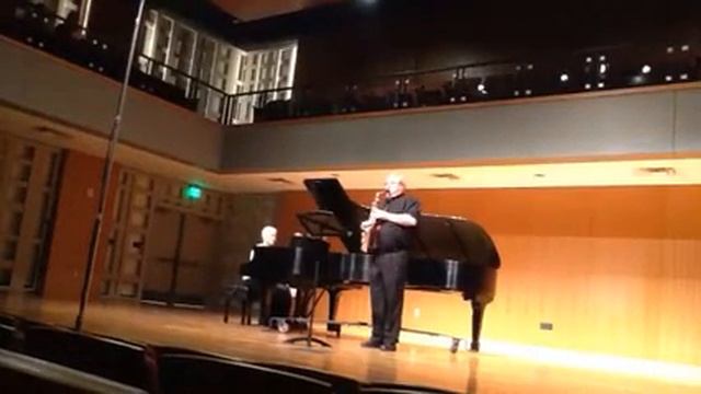 Bob recital wscu classical alto sax 11-2016 смотреть онлайн