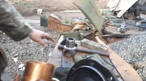 Урал 4320 часть 21 . Ремонт, замена втулок колец, сальников поворотного кулака.