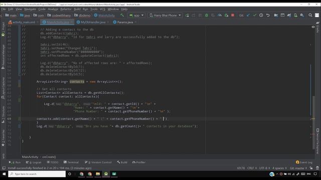 SQLite Android CRUD: Adding ListView | Android Tutorials in Hindi #31 смотреть онлайн