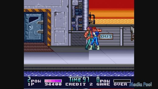 Double Dragon 2: The Revenge (PC Engine CD) Playthrough longplay retro video game смотреть онлайн