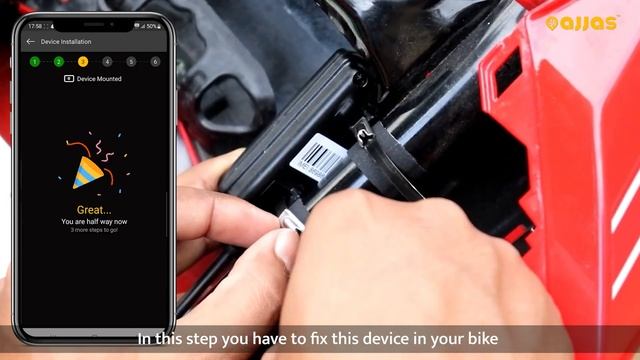 Ajjas GPS Tracker In - App Installation | How to Install Ajjas GPS Tracking device смотреть онлайн