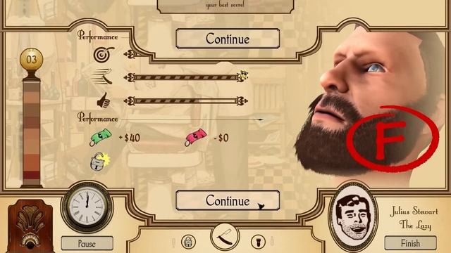 The Barber Shop Gameplay - CLOSEST SHAVE EVER! - Let's Play The Barber Shop Game Gameplay смотреть онлайн