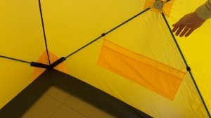 Обзор палатки для рыбалки Helios V2.0 Куб Extreme 1,5 х 1,5  с широким входом